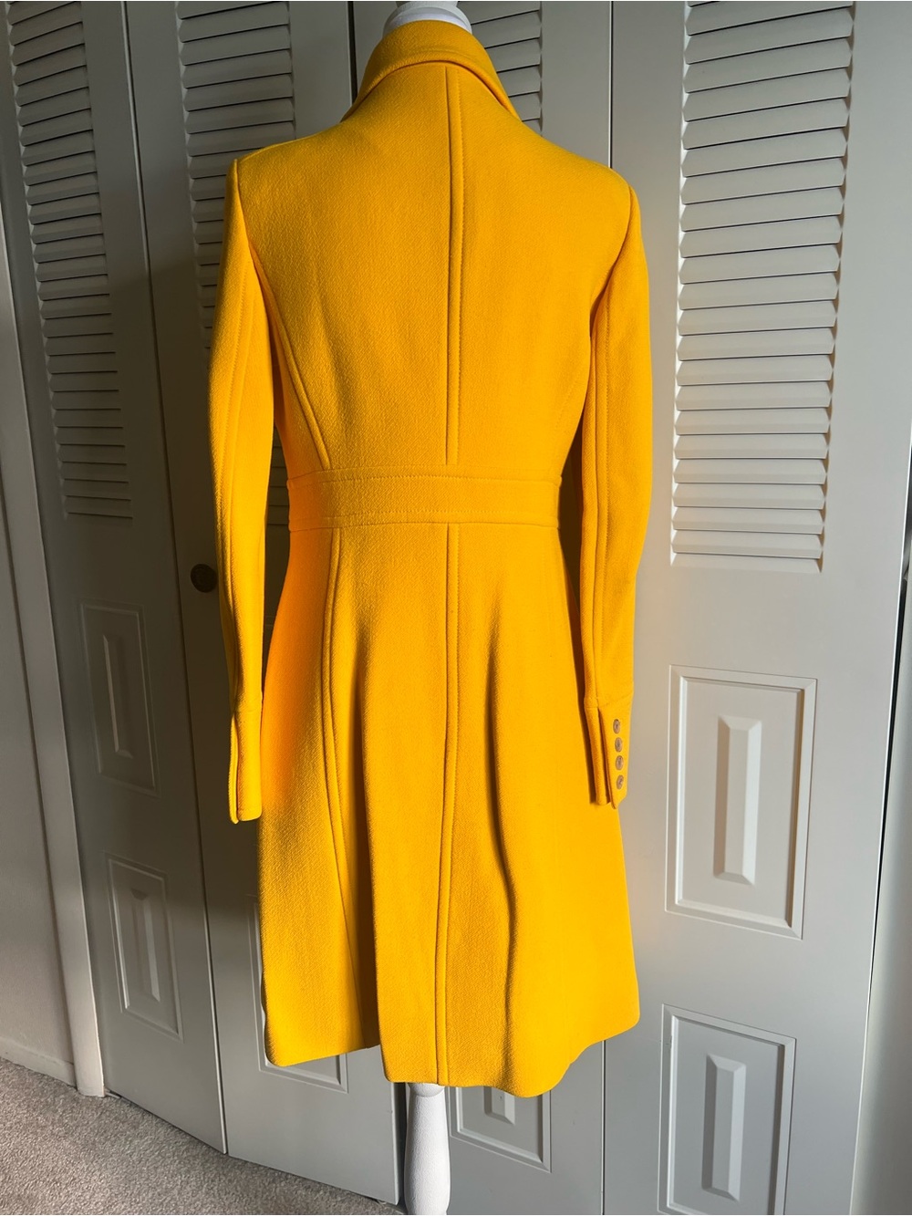 J. Crew Classic Lady Day Coat - Italian Double-Cloth Wool - Size 4 - Like New - Picture 2 of 7